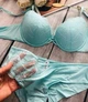 Комплект белья: бюстгальтер push-up и трусики 9444 Balaloum мята 75C/M - изображение 4