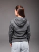 Жіноче худі сіре 3XL R.A drop-6009 - зображення 5