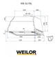 Витяжка Weilor WB 56 FBL - изображение 8