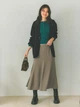 Лонгслив женский Uniqlo 652251550 XS Зеленый (1160347994) - изображение 2