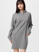 Платье вязаное миди осеннее женское Uniqlo 179296489 M Серое (1160358238) - изображение 1
