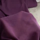Ткань плательная шифон Sheila IDEIA 60 г/м2 145 см легкая матовая полупрозрачная ткань для элегантной одежды слива м.п. - изображение 3
