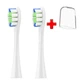 Насадки для Oclean X Pro Elite змінні на Xiaomi оклин One Air 2 F1 Z1 зі скребком P1C1 W02 (2 шт) Білий (White) - зображення 1
