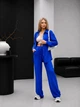Костюм сорочка+штани вільного крою мод ІНТ-0577, Електрик, 50-52 - изображение 4