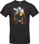 Футболка Чорний з принтом «Saitama - One Punch Man» L Чорний (I005834) - зображення 1