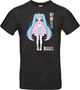 Футболка Чорний з принтом «Pastel Pop: Hatsune Miku Casual Kawaii» L Чорний (I008253) - изображение 1