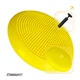 Подушка EasyFit 33 см жовта з насосом (балансувальна масажна з шипами, сенсомоторний масажний балансувальний диск для балансу та масажу) SC-P34-Y - зображення 1