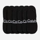 Набор женских носков коротких Calvin Klein 93343848 One Size 6 пар Черный (1160508745) - изображение 1