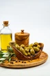 Оливки зелені з перцем Буково Greek Product з кісточкою 250г - зображення 3