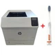 Принтер HP LaserJet Enterprise M605 / Лазерная монохромная печать / A4 / 1200x1200 dpi / 55 стр/мин / USB, Ethernet / Кабели б/у + Подарок Умная интерактивная зубная щетка Colgate Connect M1 / Bluetooth - изображение 1