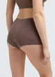 Безшовні жіночі труси шортики Giulia BOXER BRIEFS COLOR S/M Brown-deep taupe - изображение 3