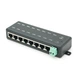 8-портовый POE-инжектор питания, с 8xRJ45 портами Ethernet 10/100Мбит/с, IEEE802.3af/at, 12-57V, PIN45+/78- - изображение 4