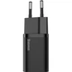 Зарядний пристрій Baseus 1xUSB 25W (USB-C) + Cable Type-C black (TZCCSUP-L01) - зображення 2