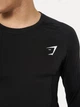 Футболка спортивная мужская Gymshark 195502 2XL Черная (2200005156759) - изображение 4