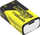 Акумулятор LiitoKala USB 9V 1100mAh Type-C Крона перезаряджувана батарея 6F22 Li-ion 4 в 1 для мультиметра мікрофона радіоприймача датчика тестера живлення акумуляторна крона USB зарядка захист від перезаряду короткого замикання - изображение 1