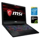 Ігровий ноутбук Б-клас MSI GS63 Stealth / 15.6" (1920x1080) IPS / Intel Core i7-8750H (6 (12) ядер по 2.2 - 4.1 GHz) / 16 GB DDR4 / 256 GB SSD + 1000 GB HDD / nVidia GeForce GTX 1060 Max-Q, 6 GB GDDR5, 192-bit / WebCam / Win 11 б/в - зображення 1