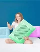 Подушка ортопедична Ergo Foam 60x40x16 см. Visko Aroma Therapy Peppermint - зображення 4