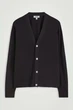 Кардиган чоловічий COS knitted silk v-neck cardigan 1281650001 М Темно-коричневий - изображение 5