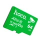 Картка пам'яті Micro SD 64Gb HOCO CL10 A2 Class 10 Green - зображення 1