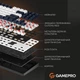 Клавіатура ігрова дротова GamePro Genesis Metallic MK110B USB Black - зображення 8