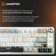 Клавіатура ігрова дротова GamePro Genesis Silverlight MK116 USB Grey - зображення 11