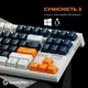 Клавиатура игровая механическая проводная GamePro MK180W Hot-Swap Red Switch RGB USB UA White компактная 80% TKL геймерская клавиатура для ПК - изображение 9
