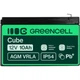 Akumulator Green Cell AGM 12V 10Ah (5907813964121) - obraz 1