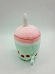 М'яка Плюшева Іграшка Plush Кіт Пушин Бабл Ті Рожевий Коктейль Pusheen Bubble Tea 15 см (1024615) - зображення 4