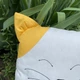 Подушка "Котик жовтий" м'яка іграшка подушка кіт дитяча подушка - зображення 3