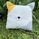 Подушка "Котик жовтий" м'яка іграшка подушка кіт дитяча подушка - зображення 5