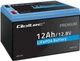 Akumulator Qoltec LiFePO4 Litowo-Żelazowo-Fosforanowy 12.8V 12Ah 153.6Wh BMS 53701 (5901878537016) - obraz 1