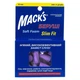 Пинни беруши для сна Mack's Slim Fit 10 пар для узкого ушного канала фиолетового цвета - изображение 1