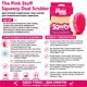 Універсальна двостороння губка- скрубер The Pink Stuff Squeezy Dual scrubber для прибирання різних поверхонь 1 шт - изображение 2