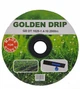 Лента Капельная 8 mil шаг 10 см бухта 2000 метров эмитерная GOLDEN DRIP для полива растений черного цвета - изображение 1
