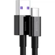 Дата кабель USB 2.0 AM to USB-C 2.0m 3A Black Baseus (CATYS-A01) - зображення 3