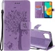 Чохол для Samsung Galaxy M32 M325 (малюнок кіт та дерево) Lilac (23833-3B) - зображення 2