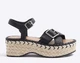 Женские босоножки-эспадрильи RIVER ISLAND на платформе 39 (24,5-25см) Черные - изображение 2