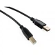 Кабель для принтера USB 2.0 AM/BM 3.0 m Vinga (VCPDCAMBM3.0BK) - изображение 1