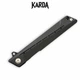 Ніж складний Karda J024 Black Handle Drop-Point - изображение 3