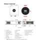 Комплект резервного живлення Felicity IVEM8048-II 8 кВт + LiFePO4 акумулятор Felicity FLA48100-EU 51.2В 100Аг 5.12 кВт·год - зображення 6