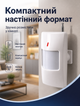 Бездротовий PIR-датчик руху для сигналізації GSM 433 МГц з виявленням до 10 м 120° і дальністю передачі до 100 м - зображення 6
