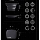 Ліхтар проєкційний SIDANDE L5KS10 10W + Gobo 10шт [168615] - зображення 5