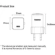 Мережевий зарядний пристрій Baseus Palm Fast Charger USB-C 30W + Cable USB-C to USB-C 60W 1m Moon White (P10111605213-01) [172514] - зображення 8