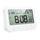 Цифровий термометр гігрометр Hoco HX44 Indoor digital alarm clock with thermometer White - изображение 1