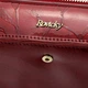 Жіночий шкіряний гаманець Rovicky 8808-LPC RFID Червоний - изображение 4