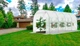 Теплиця садова 10 м² 4×2.5×2 м армована плівка UV-4 оцинкований каркас Біла (1560) - изображение 1