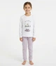 Пижама для девочки Peanuts Снупи хлопковая BS001313, размер 122-128 - изображение 2