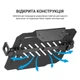 Держатель ноутбука для кронштейна OfficePro LH313B Black - изображение 12