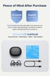 Наушники SoundPeats POP Clip2 black UU2 беспроводные Bluetooth черные полуоткрытые LDAC HiRes - изображение 7