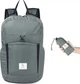 Рюкзак Naturehike NH17A017-B 22 Grey ультралегкий компактний складаний для походів і покупок - зображення 3